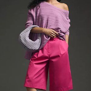 Pilcro Anthropologie Oversized Sweater Tunic | Violet | 1X